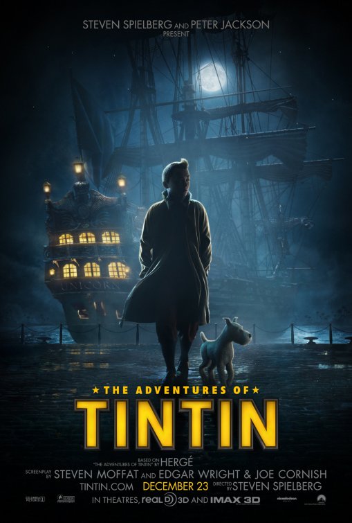 [電影介紹] 丁丁歷險記: 獨角獸號的秘密 The Adventures of Tintin: Secret of the Unicorn