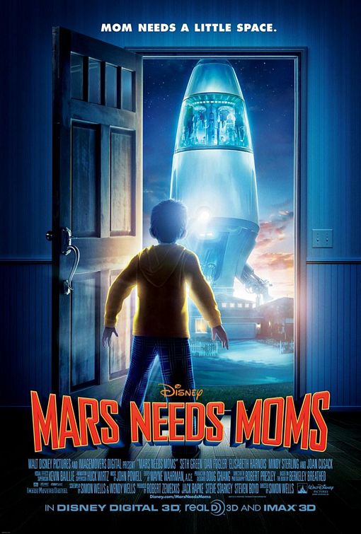 [電影介紹] 火星救母記 Mars Needs Moms