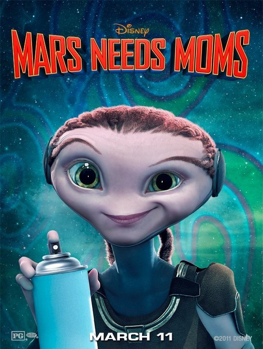 [電影介紹] 火星救母記 Mars Needs Moms