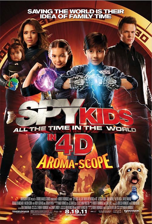 [電影介紹] 王牌小間諜 Spy Kids: All the Time in the World
