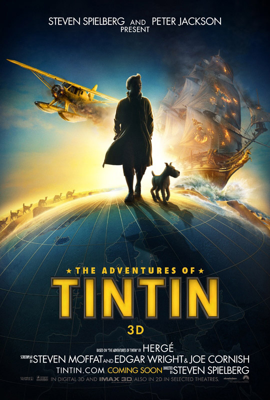 [電影介紹] 丁丁歷險記: 獨角獸號的秘密 The Adventures of Tintin: Secret of the Unicorn